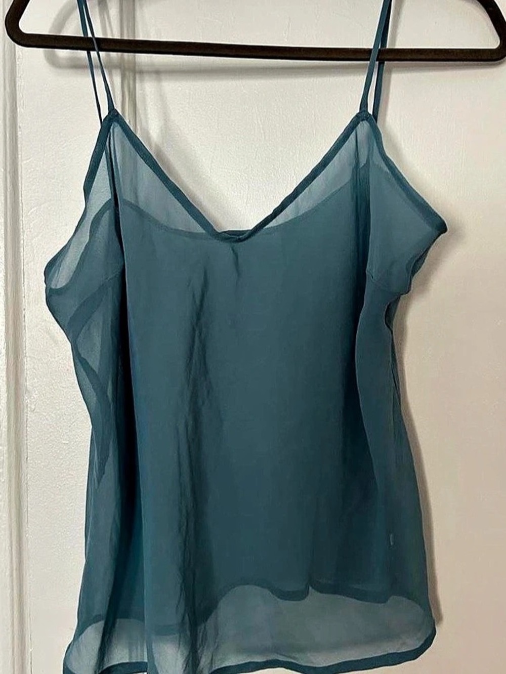 Blue Sheer Camisole Like New